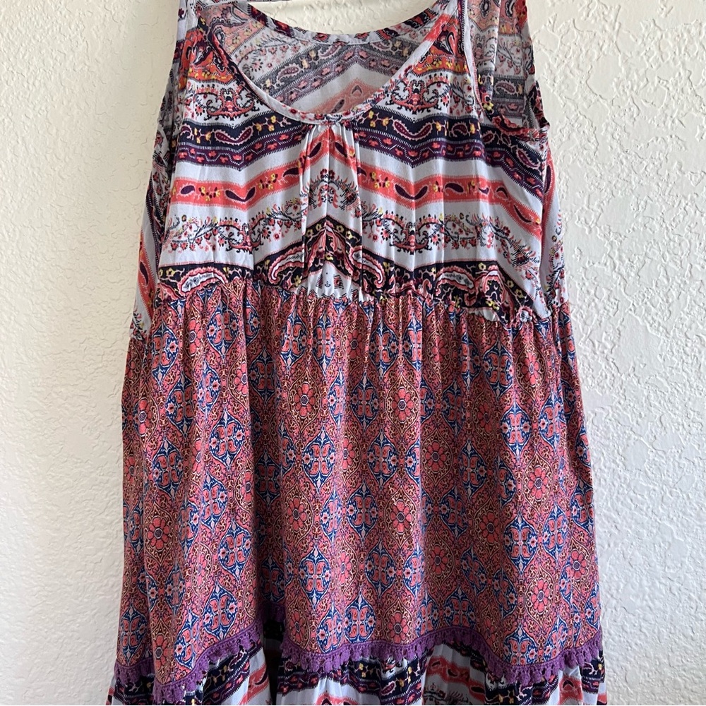 EUC Mossimo flowy hippie chic summer beach dress, size medium - Picture 6 of 7